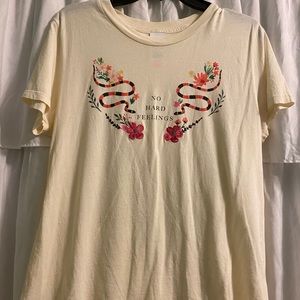 Pacsun "No hard feelings" Tee